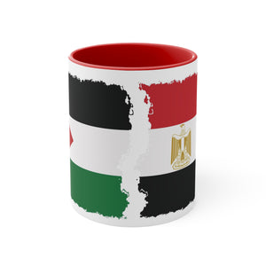 Palistine egypt Accent Coffee Mug, 11oz