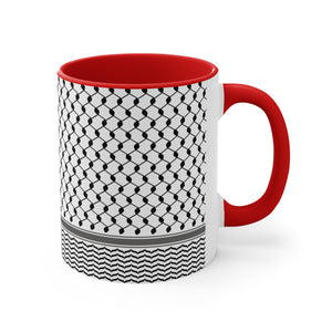 kufiya Accent Coffee Mug, 11oz