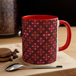Tatreez Accent Coffee Mug, 11oz